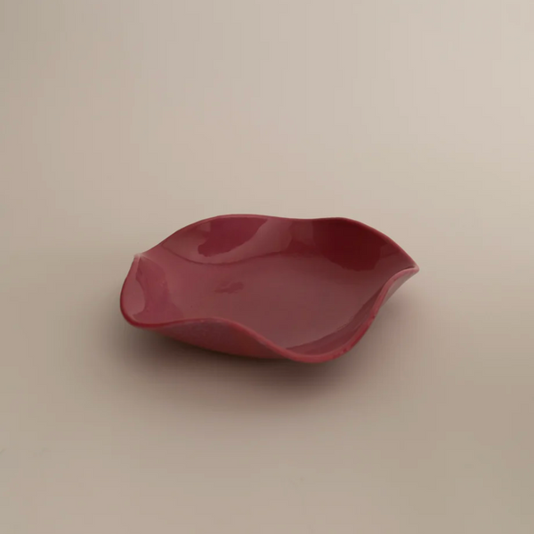 Drake General Store - Sophie Lou Jacobsen Small Petal Plate - Rose Opaque