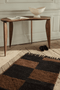 Bonne Choice Ferm Living Mara Knotted Rug - L - Black/Chocolate