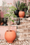 Bonne Choice Ferm Living Ando Pot - M - Terracotta