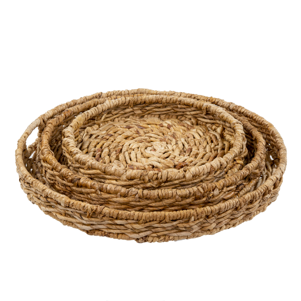 Drake General Store - Indaba Abaca Tray Natural Round