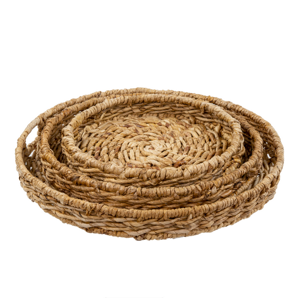 Drake General Store - Indaba Abaca Tray Natural Round
