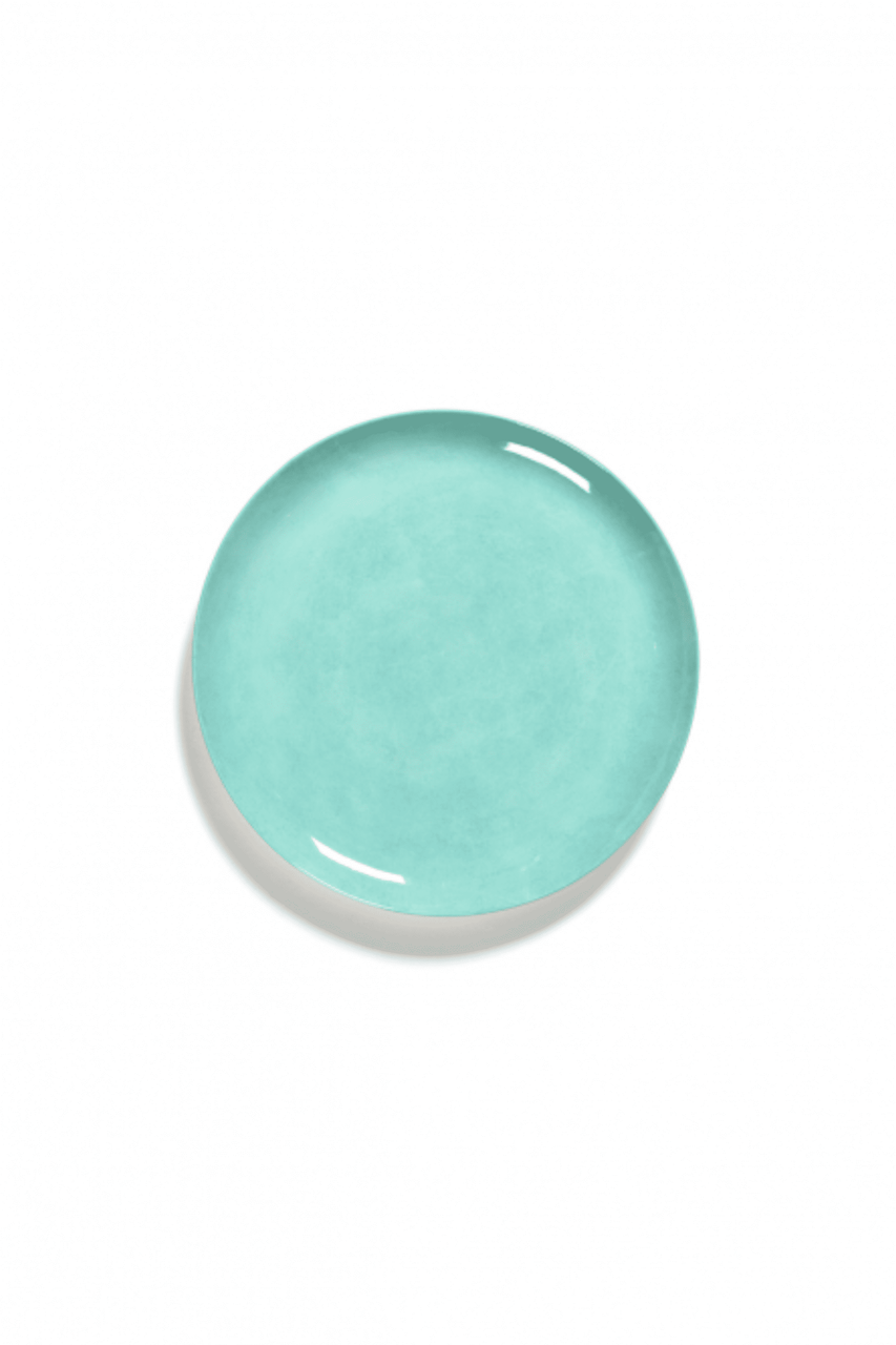 Set of 2 Large Plates, Azure Ottolenghi Serax top view