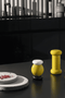 Twergi Salt-Pepper-Spice Castor, Small White Yellow Black
