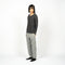 Men's Long Sleeved Relaxed Fit Tee - Charcoal