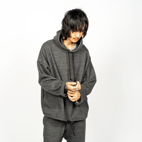 Unisex Poncho Hoodie - Charcoal
