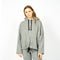 Unisex Poncho Hoodie - Greymix