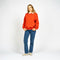 Drake General Store - Quarterly Collared Crew Sweatshirt - Red