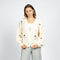 Drake General Store - Quarterly Strawberry Cardigan - Cream