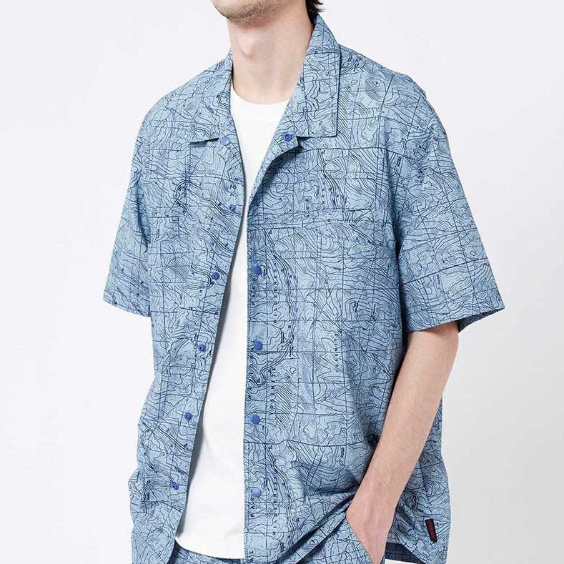 Drake General Store - Gramicci Camp Shirt - Yosemite Blue