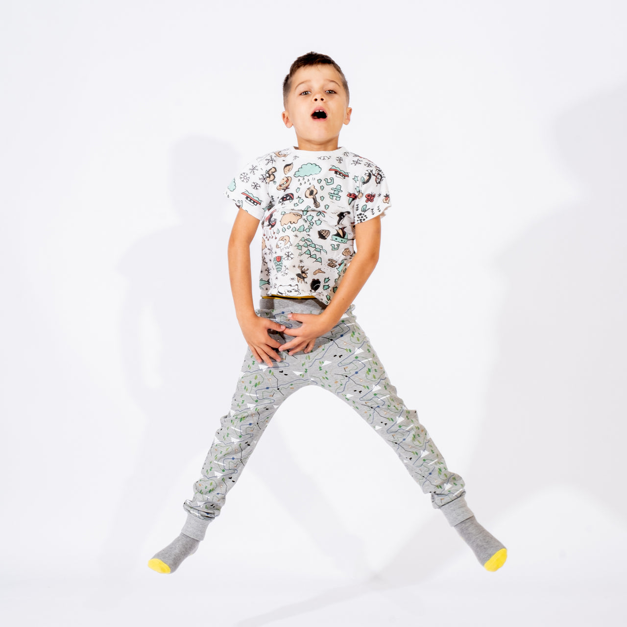 Drake General Store - Arborist - Ski Trails Leggings - Kids