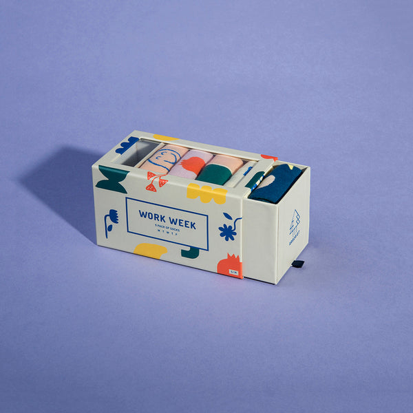 Drake General Store - Arborist Bright Work Week Sock Pack