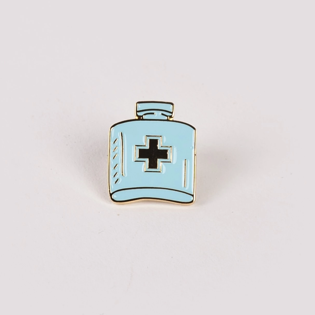 Enamel Pin -Flask