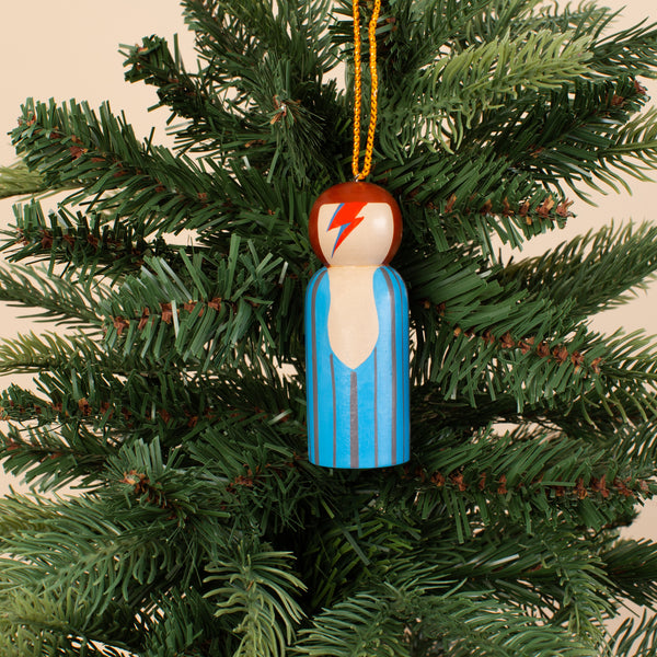 Peg Ornament - Bowie