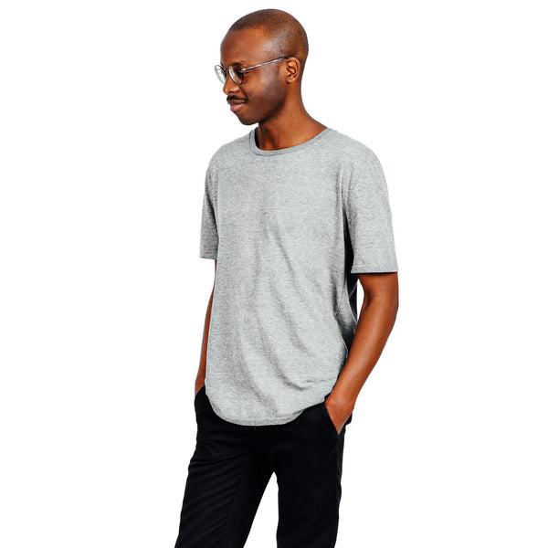 Men's Refined Fit Tee - Grey Mix